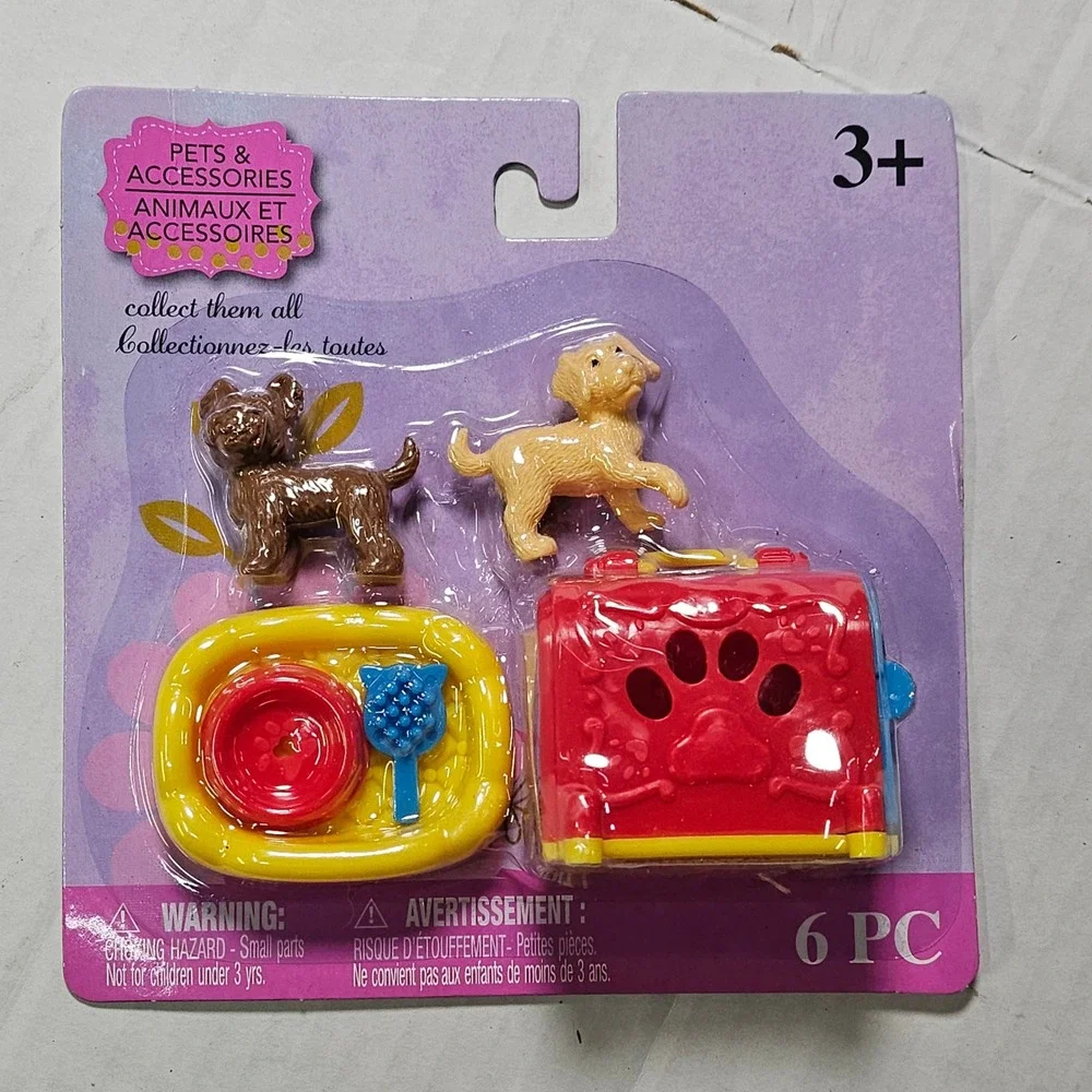 Barbie Chelsea Doll Accessory Lot Handbag Packs Backpack‎ Pet Set Mattel 4 Packs